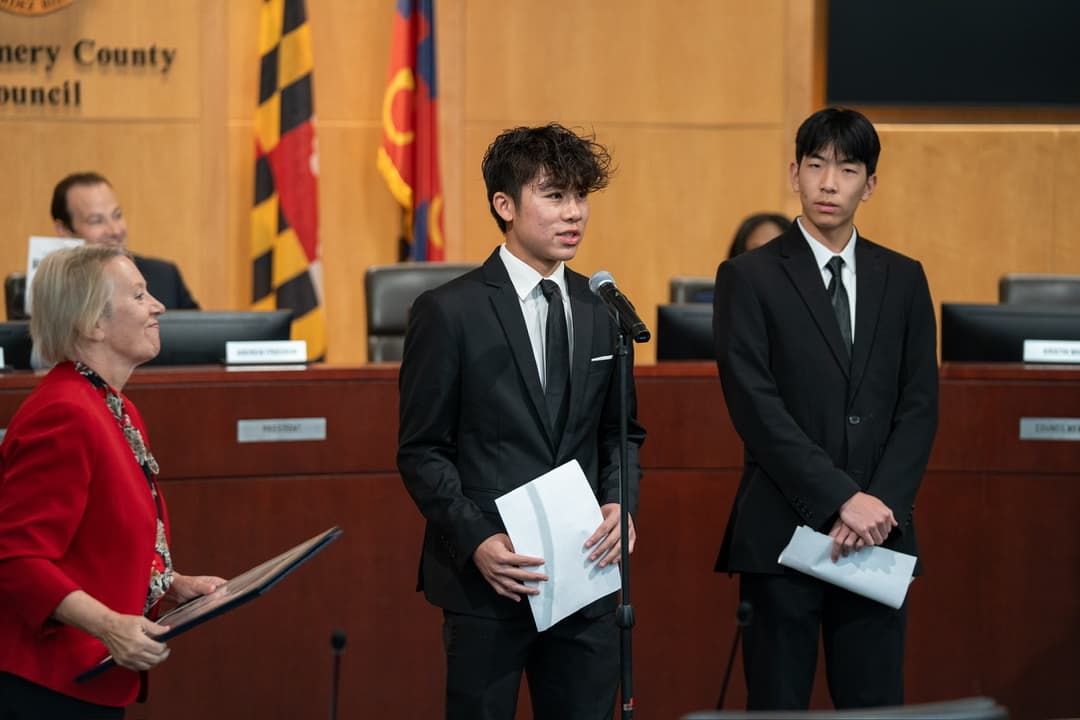 Runway proclamation from Montgomery County Council